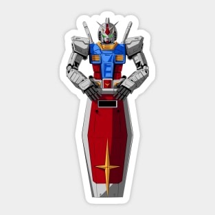 Gundam RX78 end Sticker